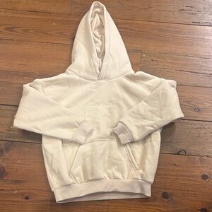 Comfrt Kids Cream Hoodie